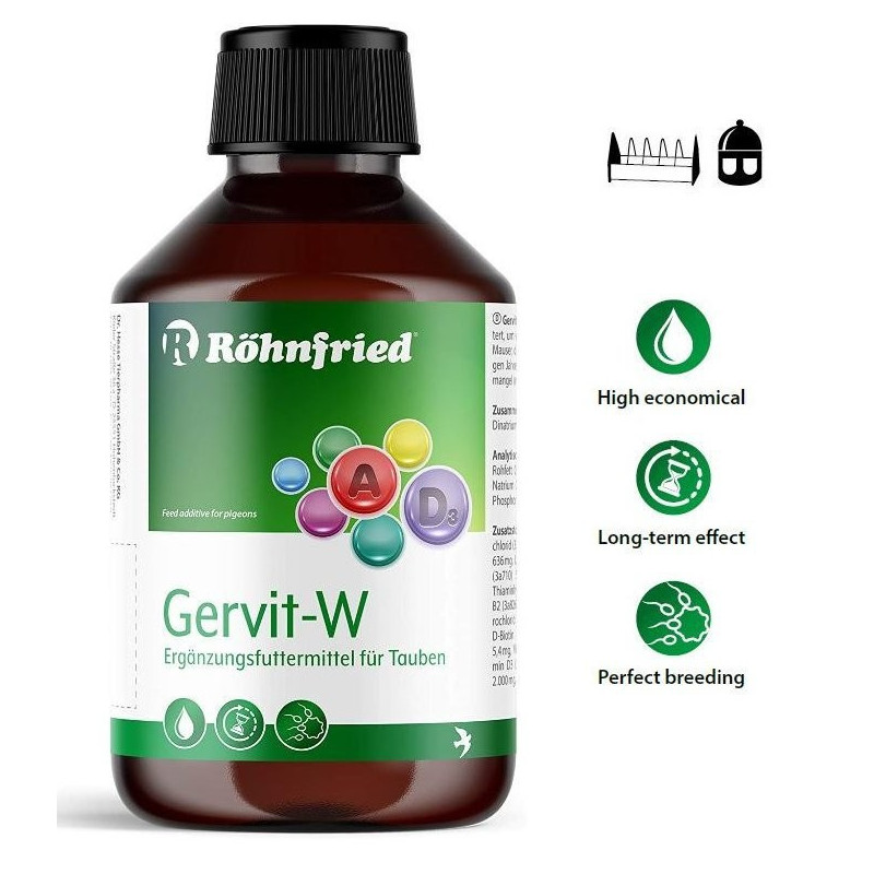 Rohnfried Gervit-W 1 Litre - Vitamin Supplement